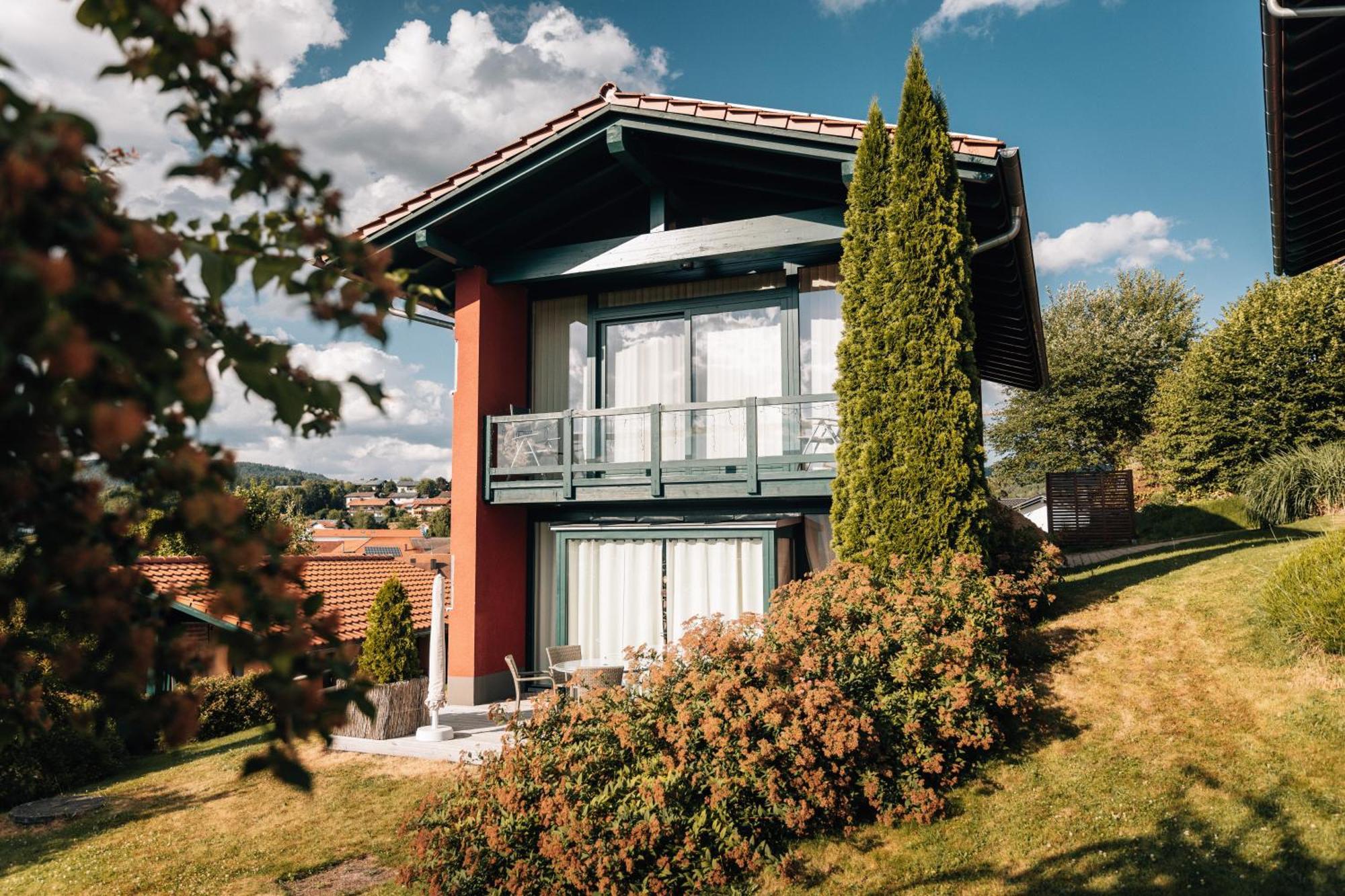 Suedlaendisches Chalet Mit Hauseigener Sauna Viechtach Exterior photo